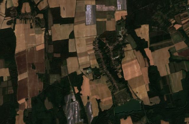 Satellite view near Vasvár