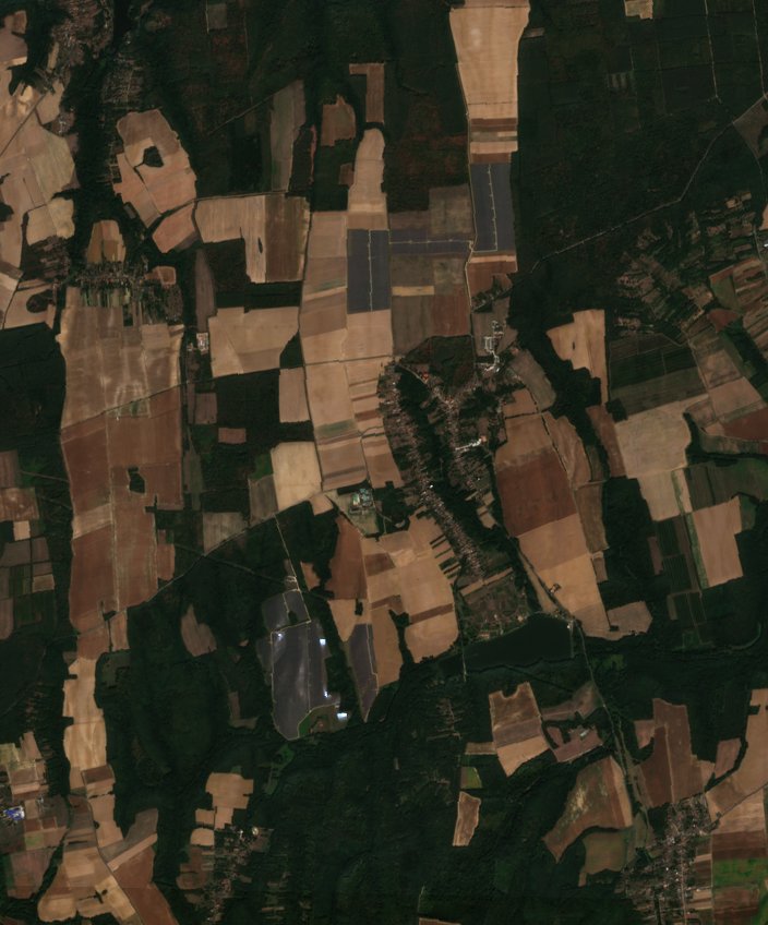 The area before the fire, September 3, 2026