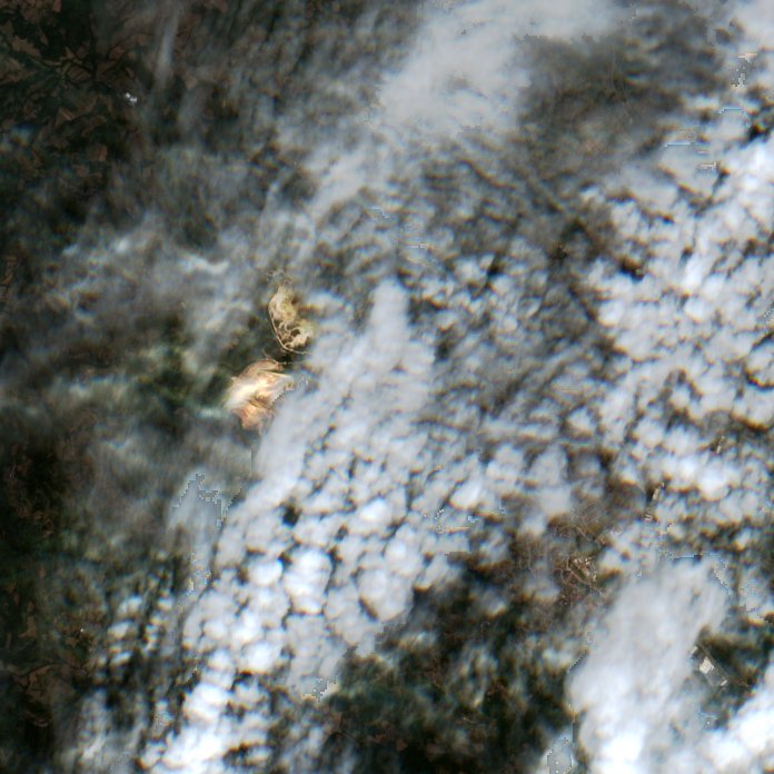 The area after the fire, September 10, 2026