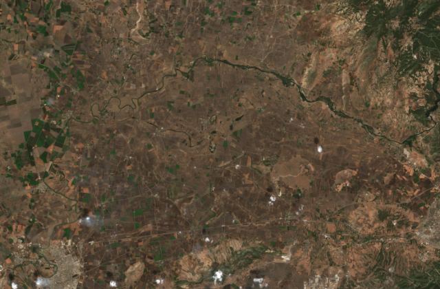 Satellite view near Kösreli