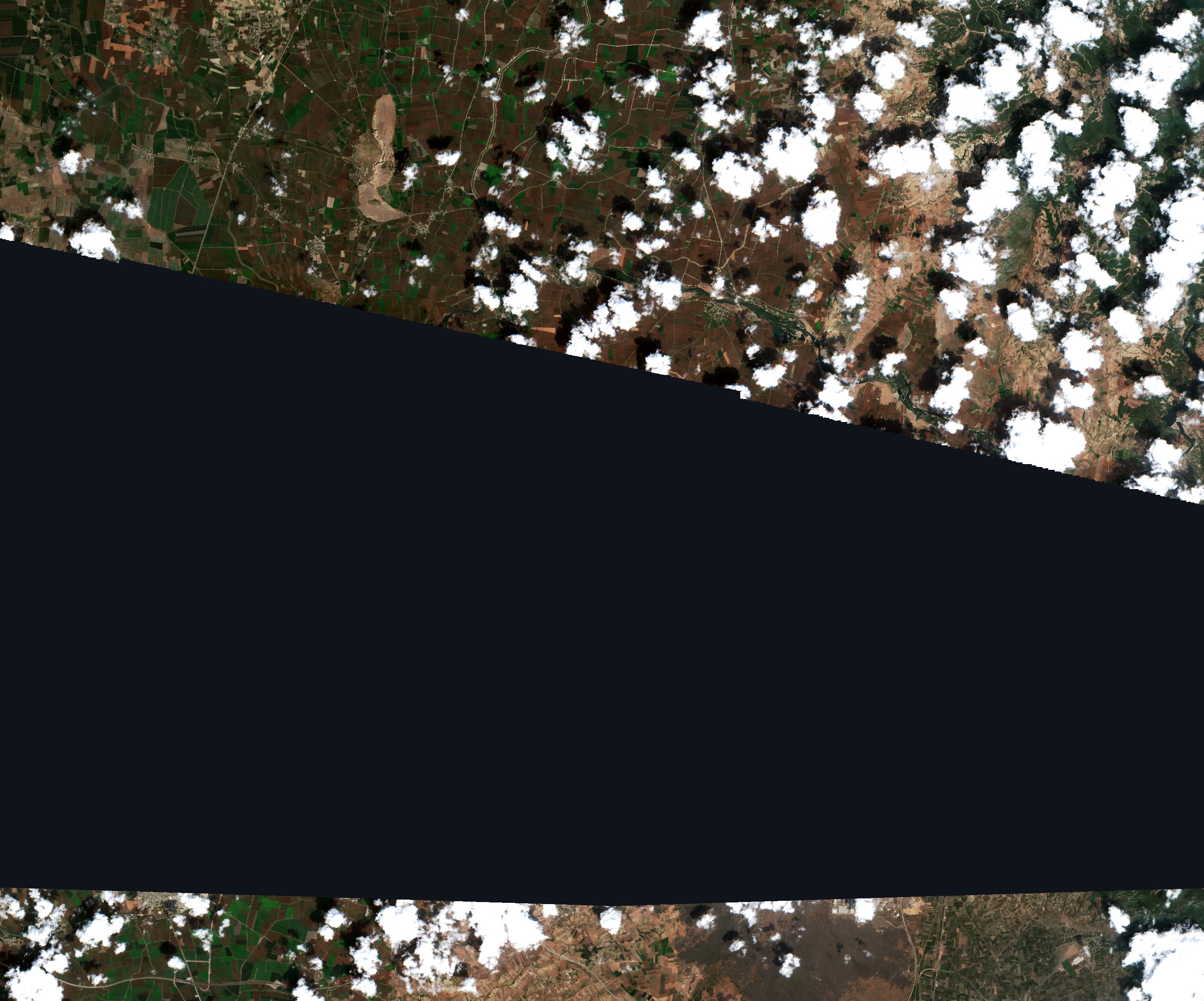 The area before the fire, August 20, 2015