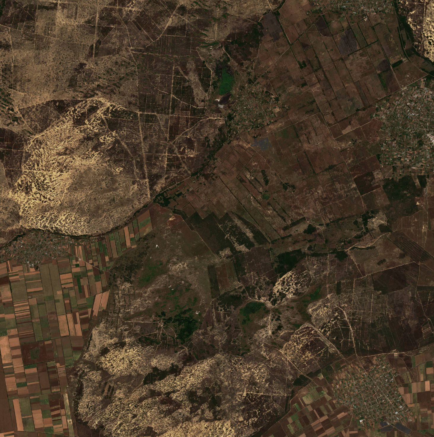 The area before the fire, August 1, 2026