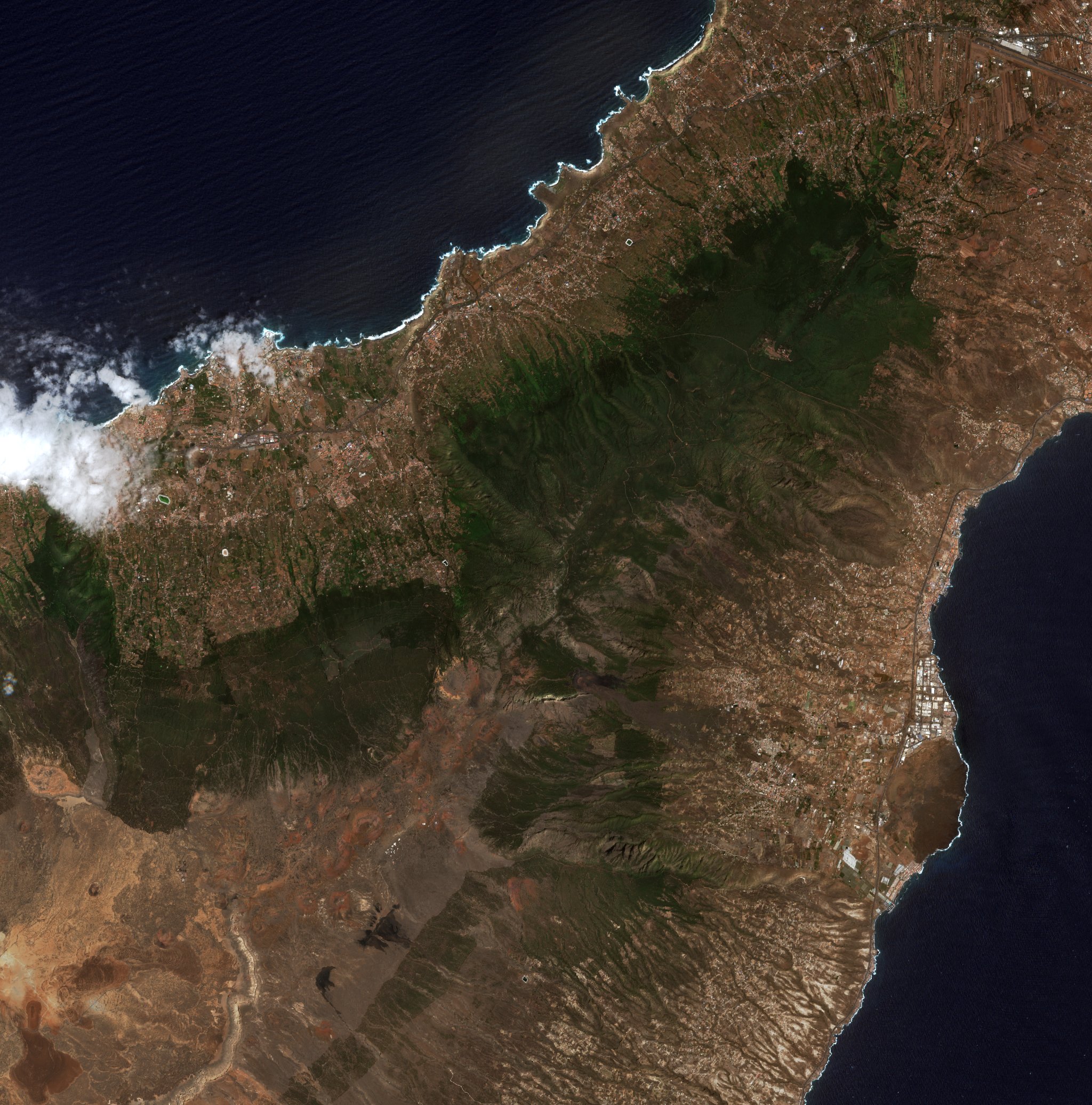 The area before the fire, August 13, 2023