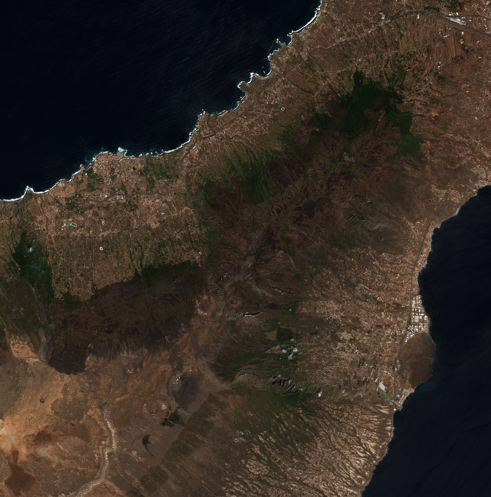 The area after the fire, September 7, 2023