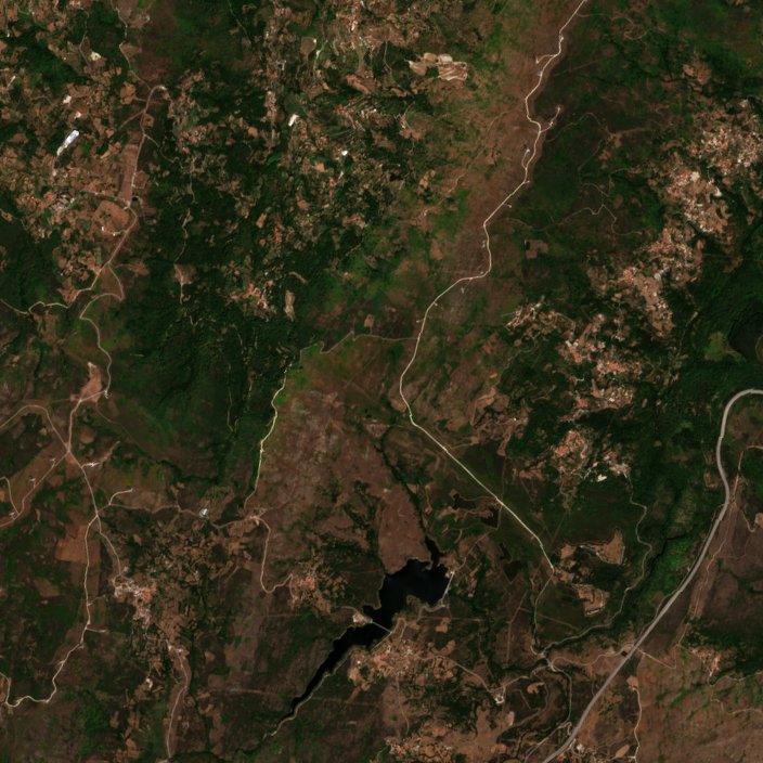 The area before the fire, August 6, 2026
