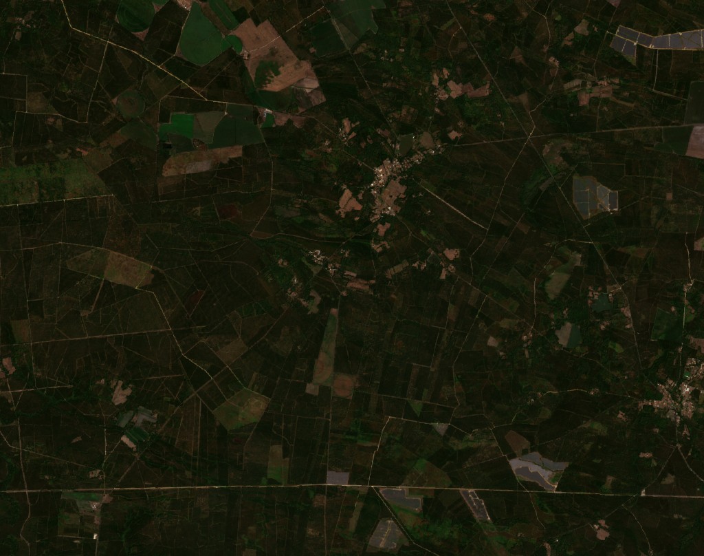 The area after the fire, August 12, 2026