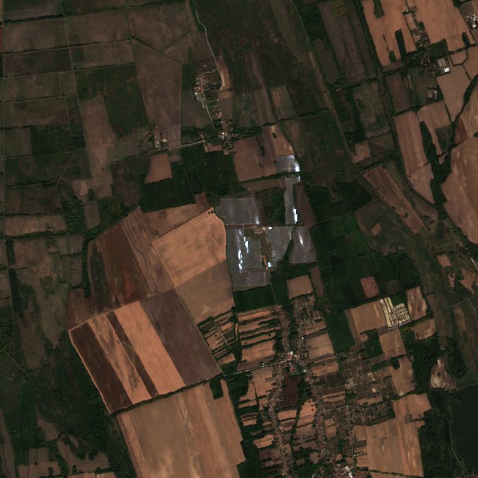 The area after the fire, October 3, 2026
