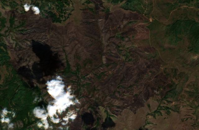 Satellite view near Leposaviq