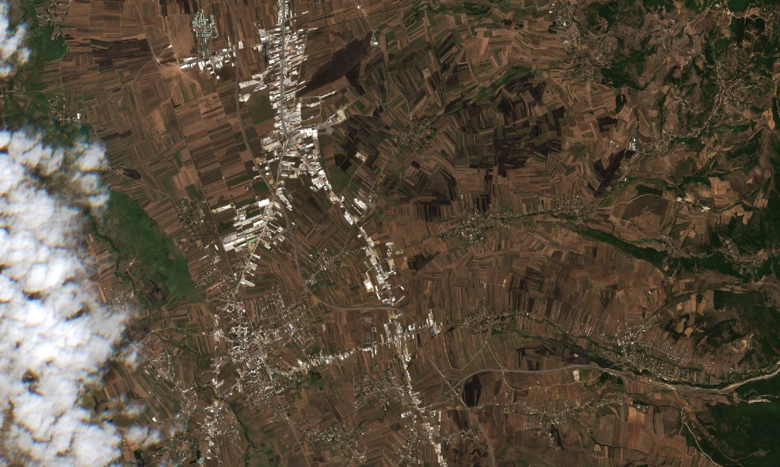 The area after the fire, August 25, 2026
