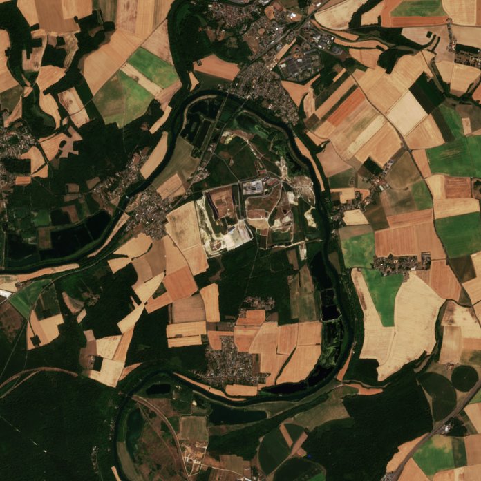 The area before the fire, July 28, 2026