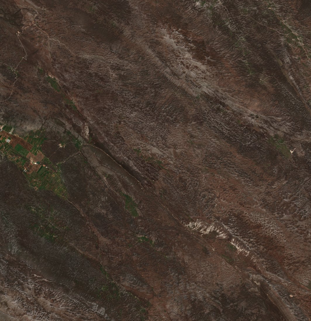 The area after the fire, April 14, 2022