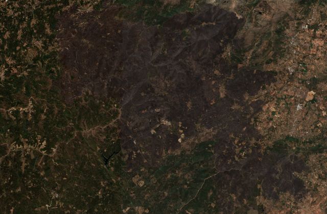 Satellite view near Loriga