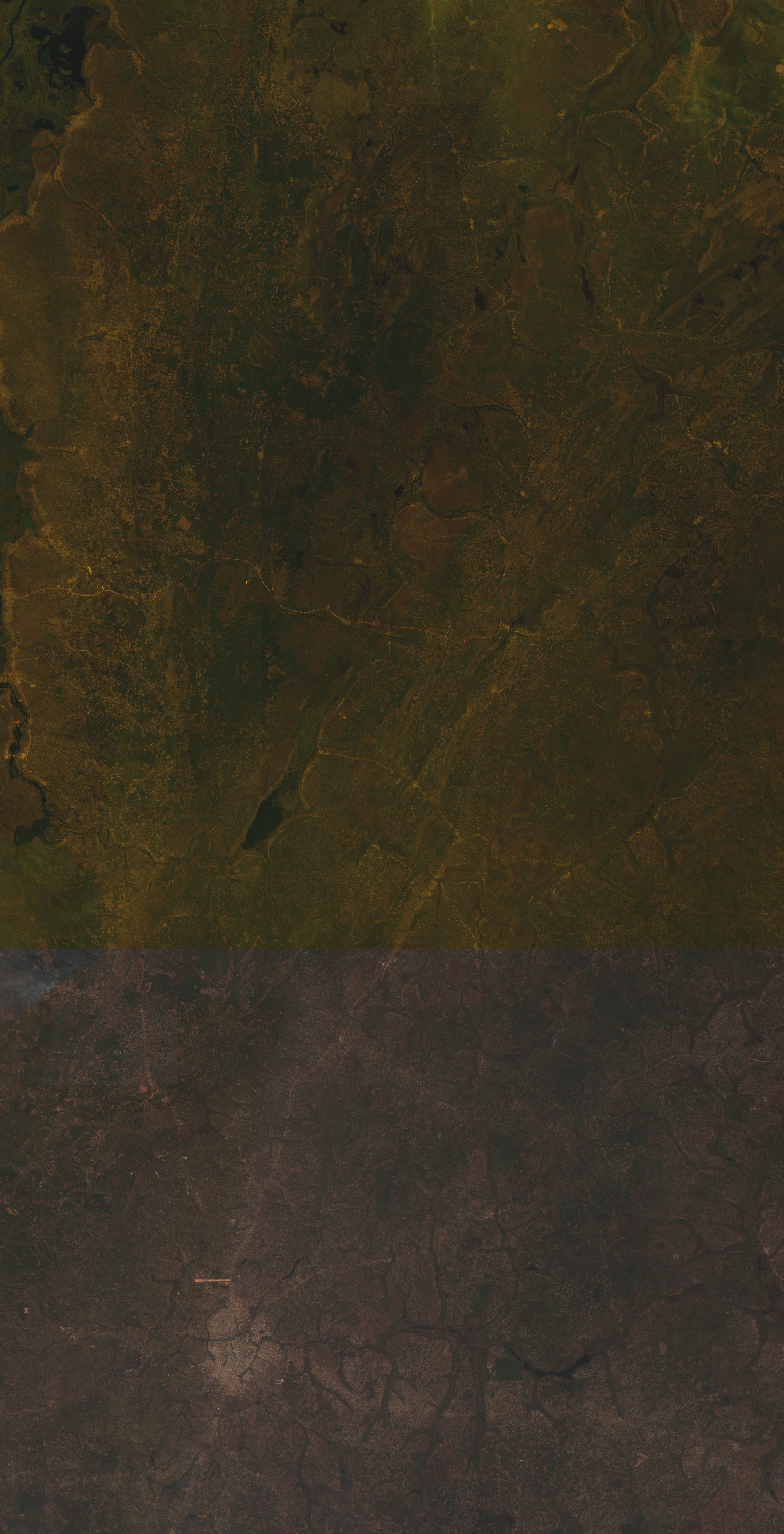 The area before the fire, August 11, 2026