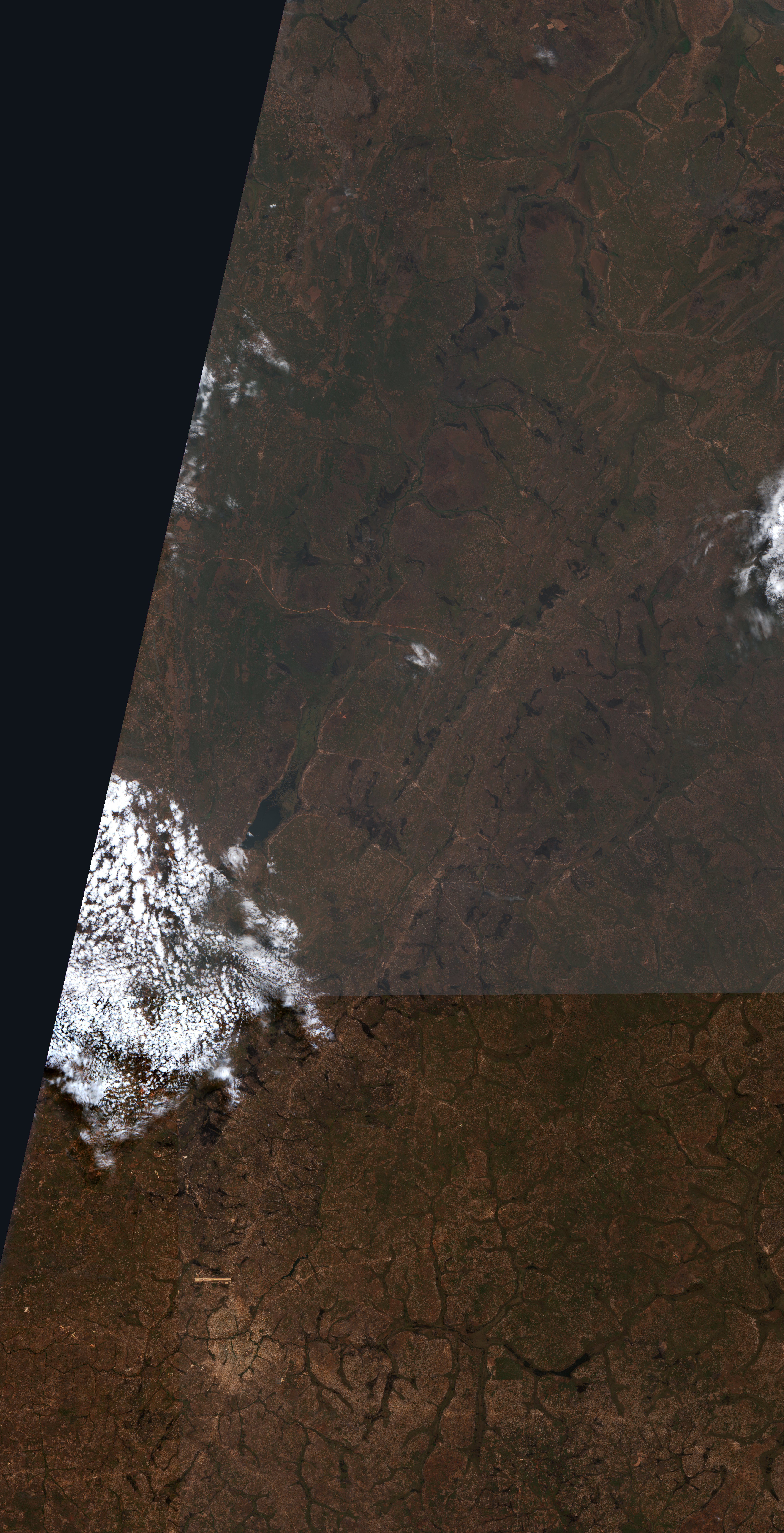 The area after the fire, August 26, 2026