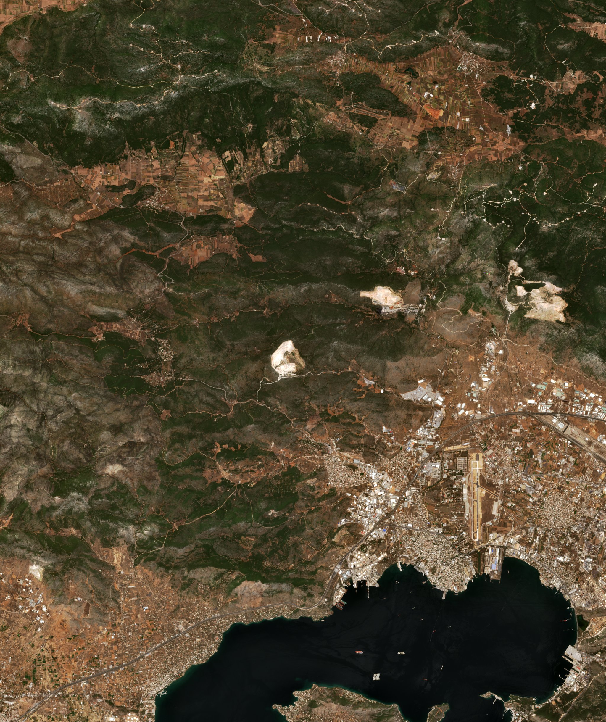 The area before the fire, July 14, 2023