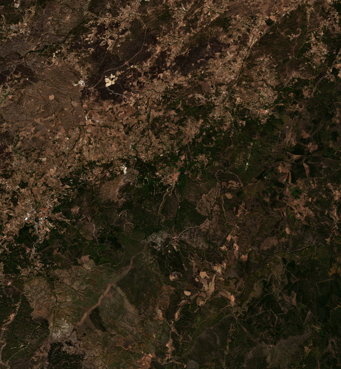 The area before the fire, October 2, 2017
