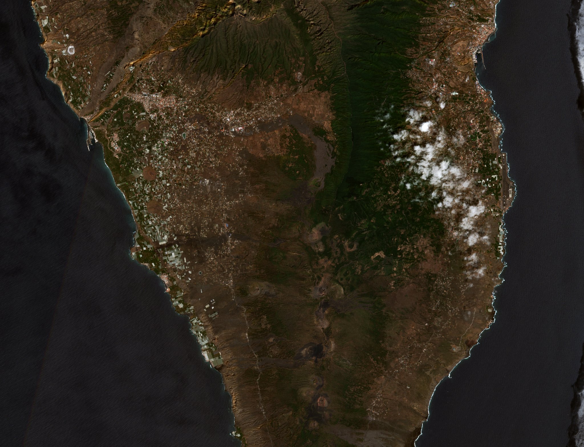 The area before the fire, September 10, 2021