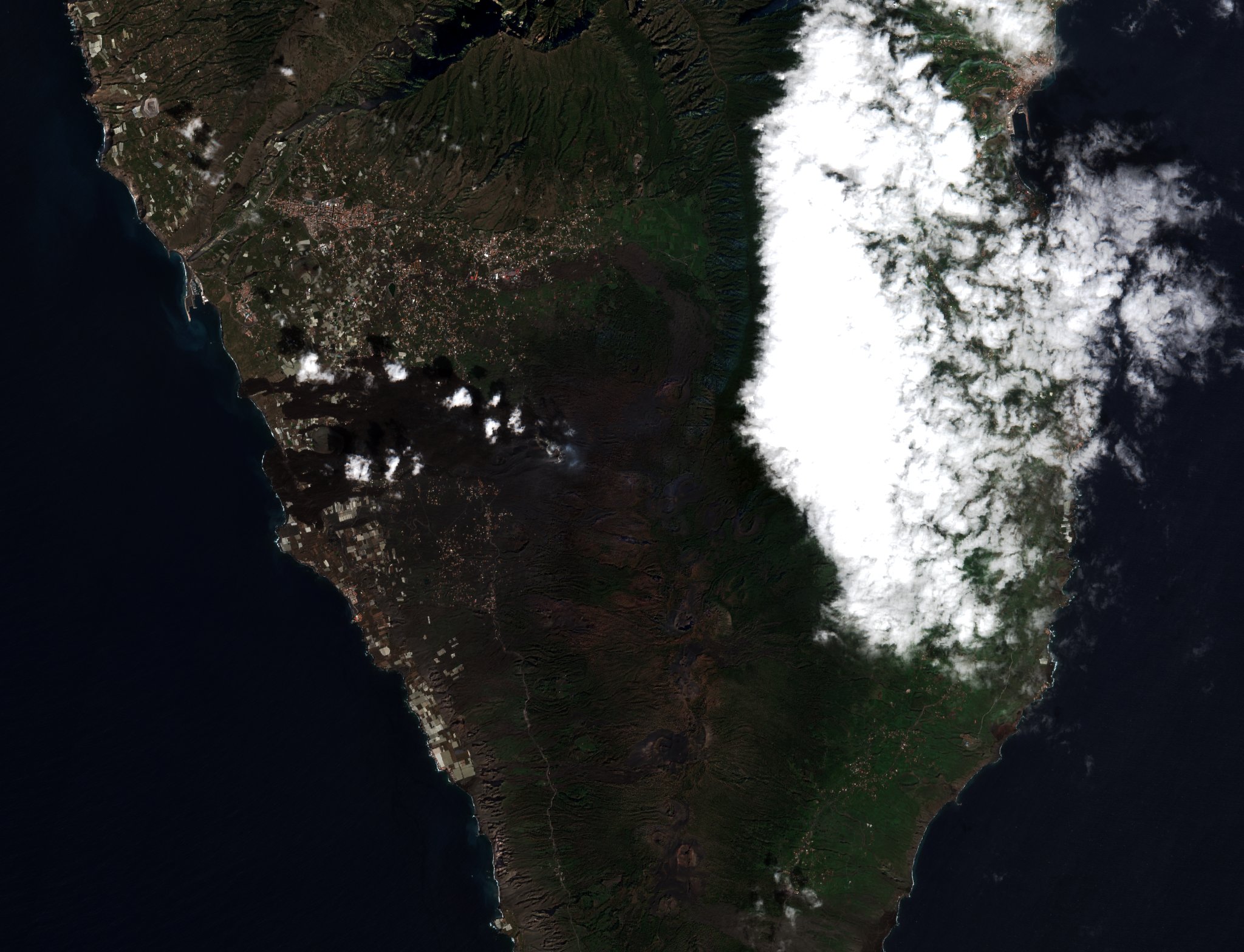 The area after the fire, February 12, 2022