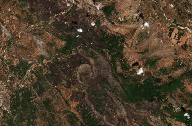 Satellite view near Mesopotam