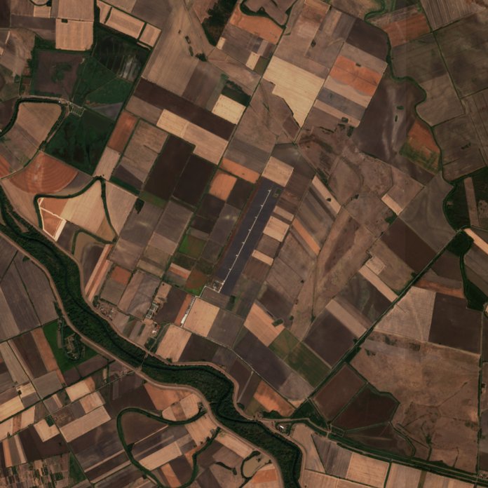 The area before the fire, September 7, 2026