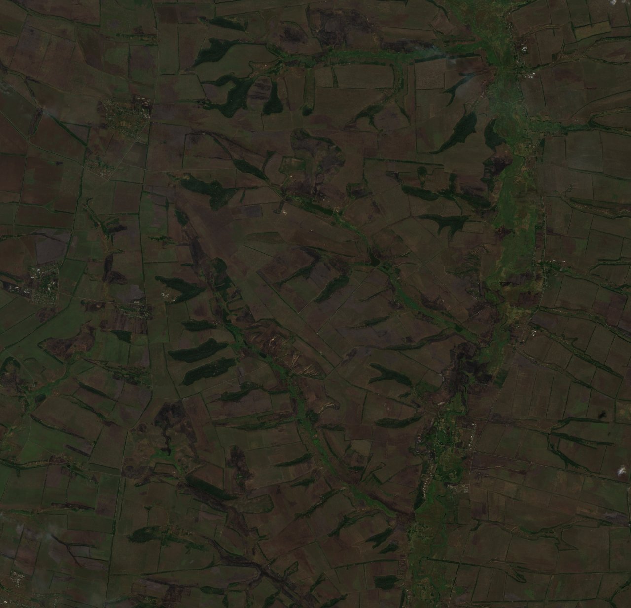 The area after the fire, August 25, 2026