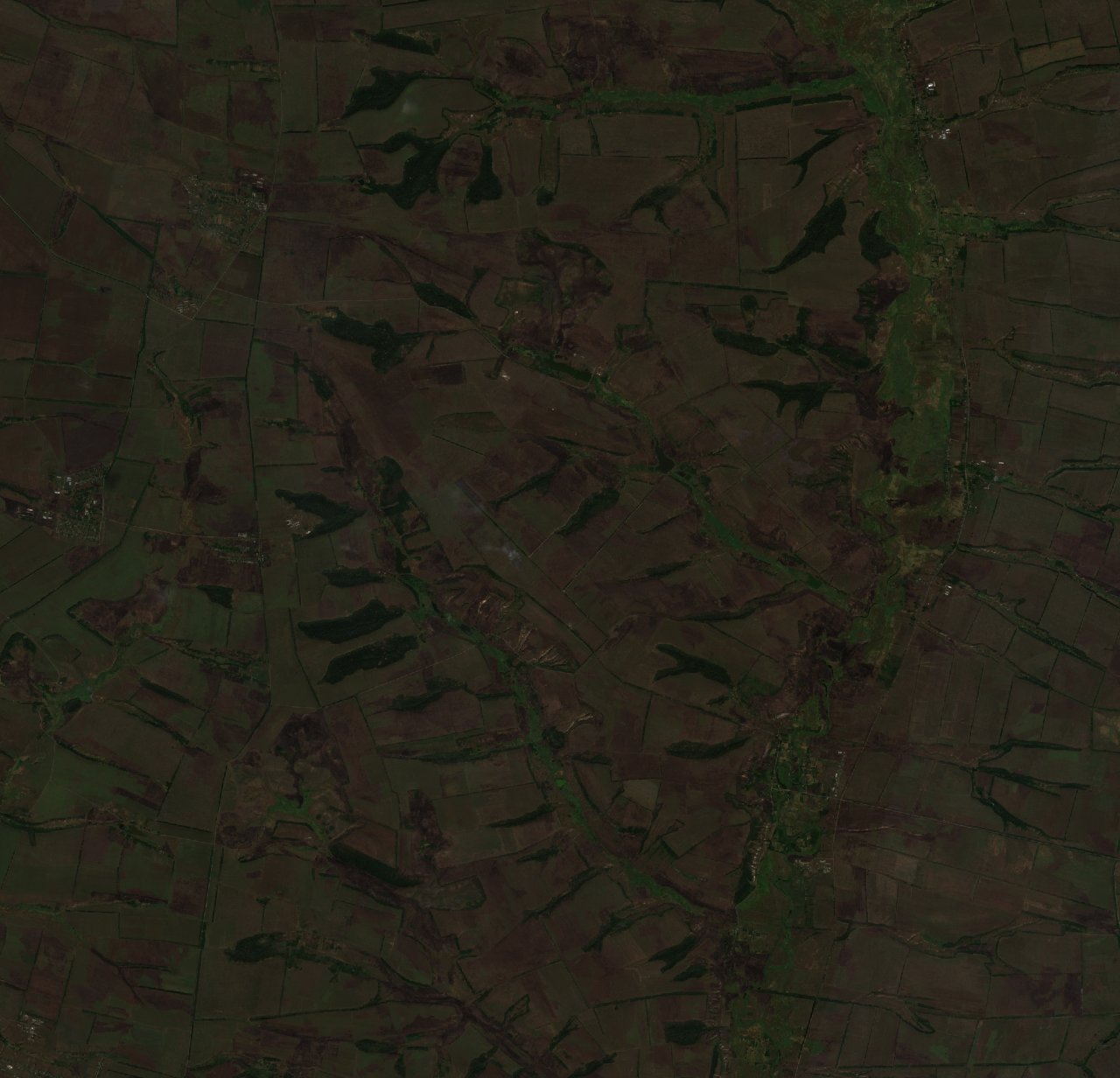 The area after the fire, August 30, 2026