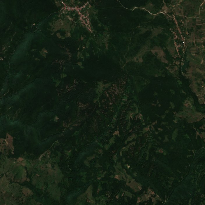 The area before the fire, July 29, 2026