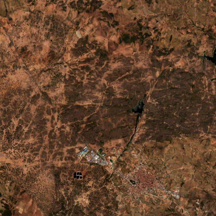 The area before the fire, August 11, 2026
