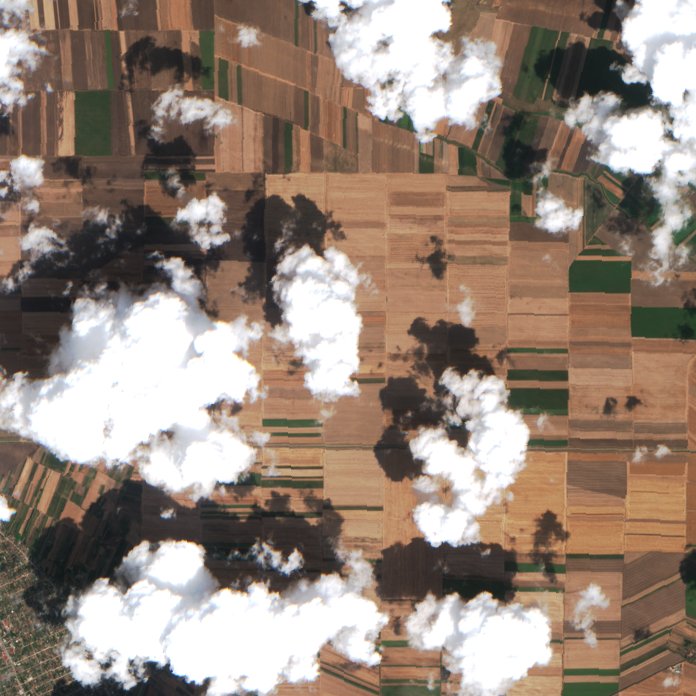 Sentinel-2 images