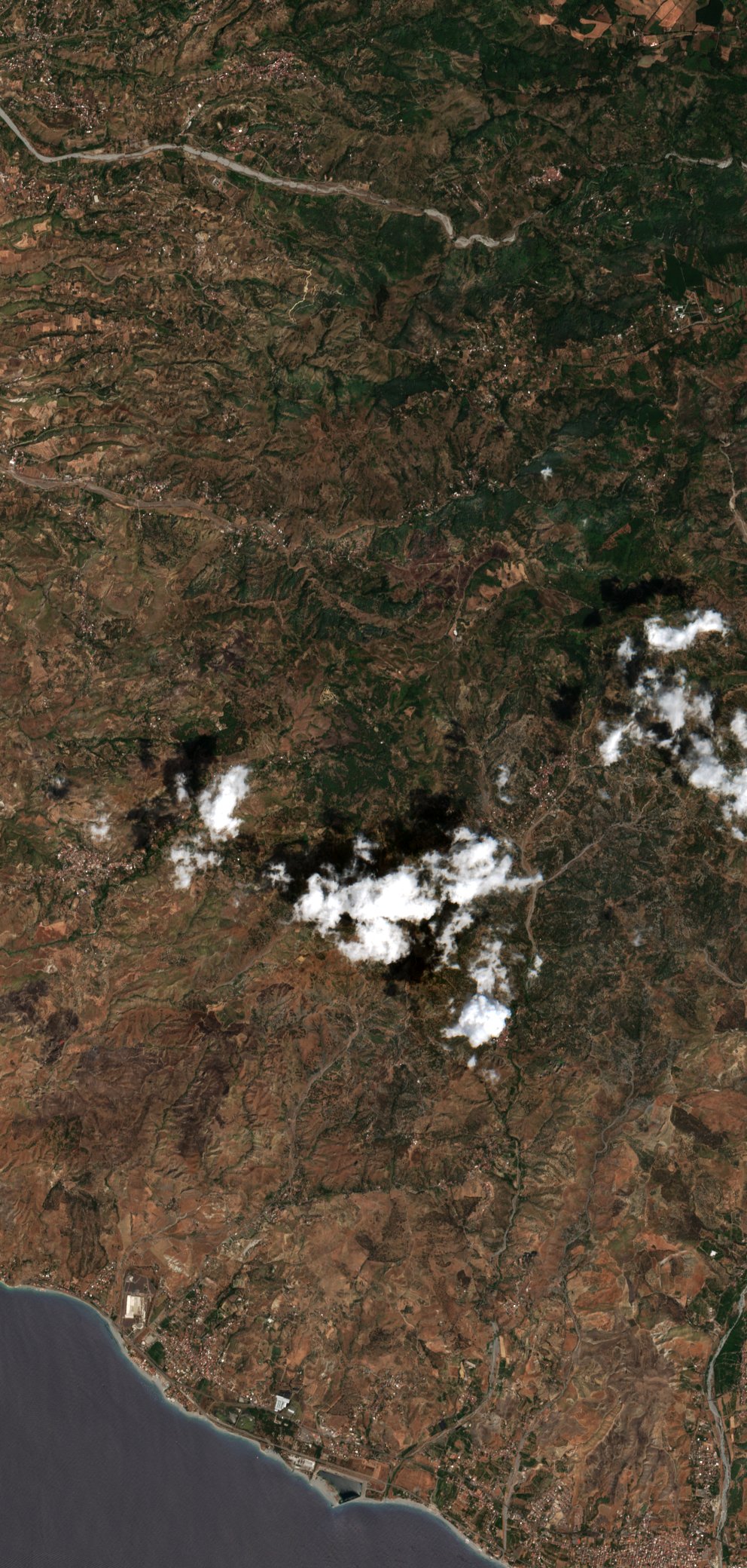The area before the fire, August 4, 2026
