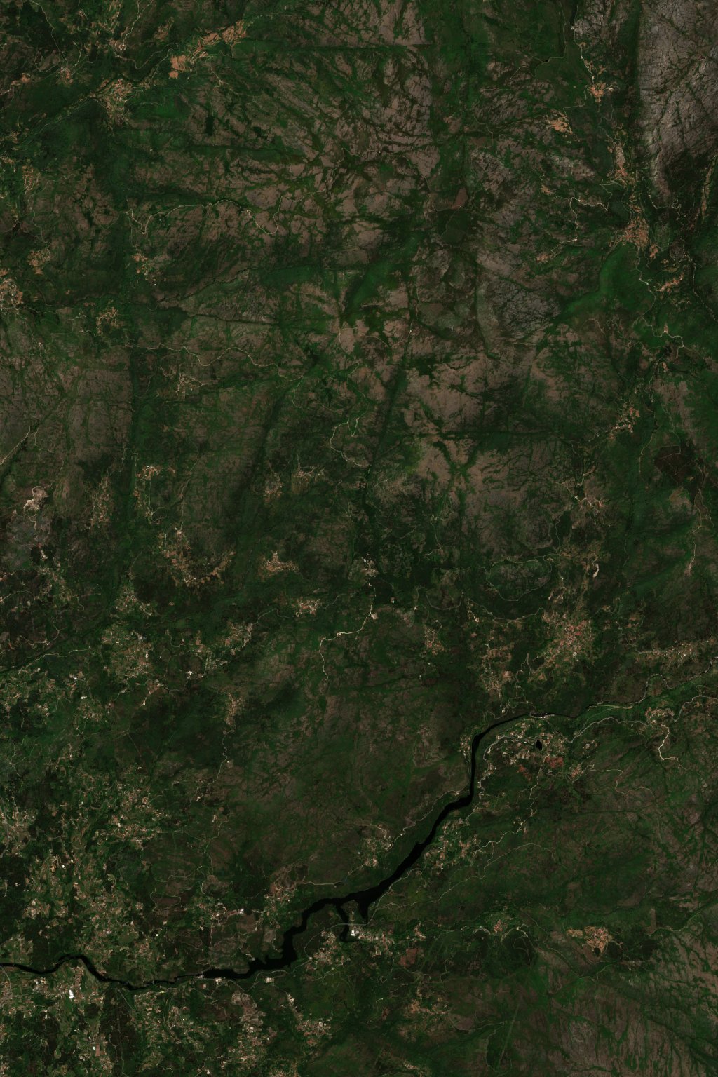 The area before the fire, July 9, 2016