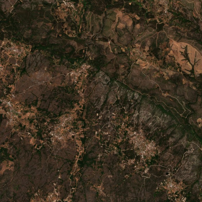 The area before the fire, August 6, 2026