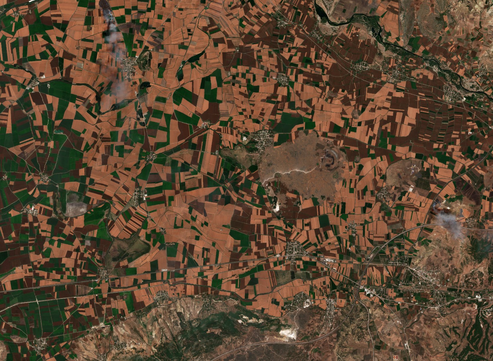 The area before the fire, August 9, 2018