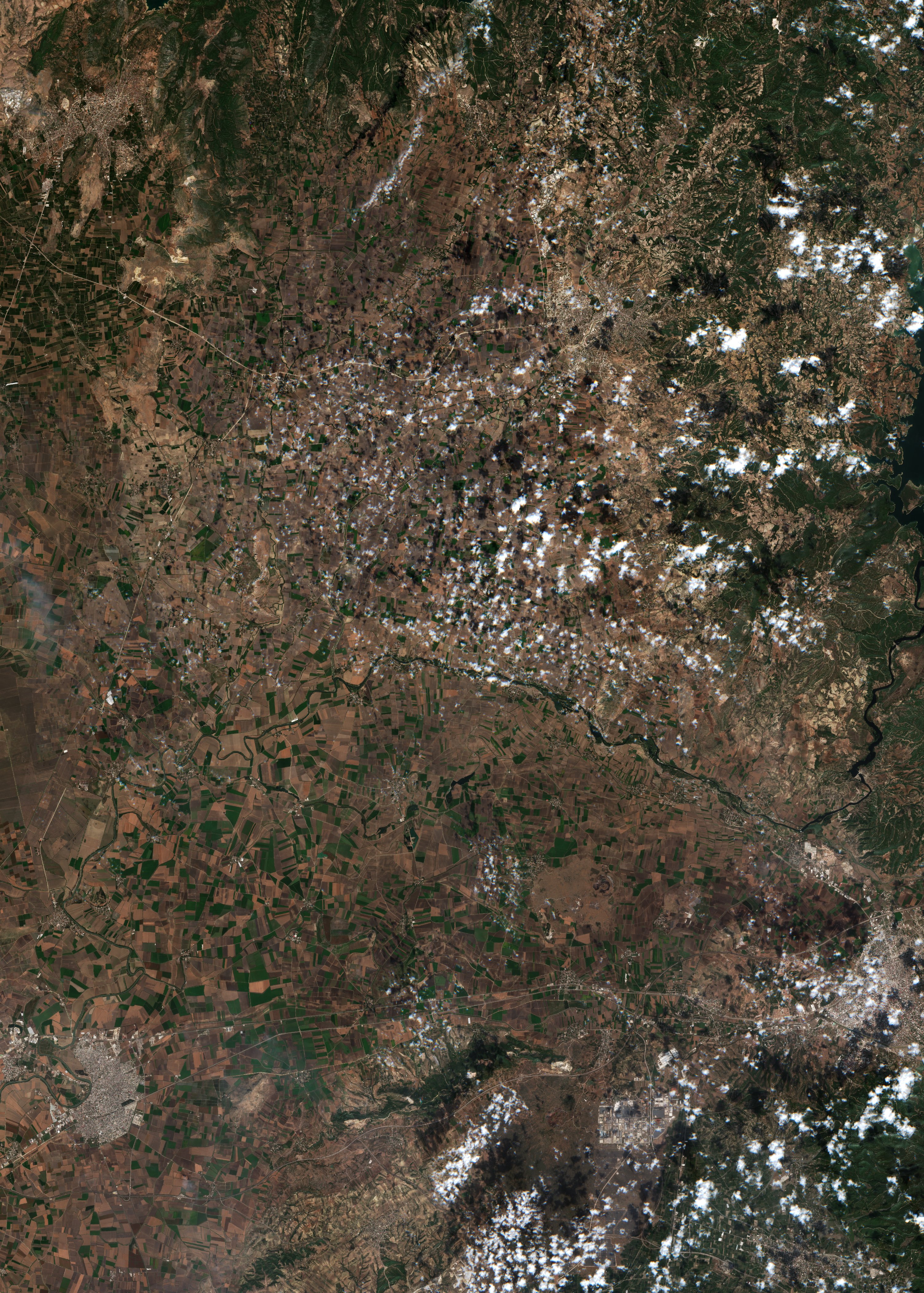 The area after the fire, September 26, 2026