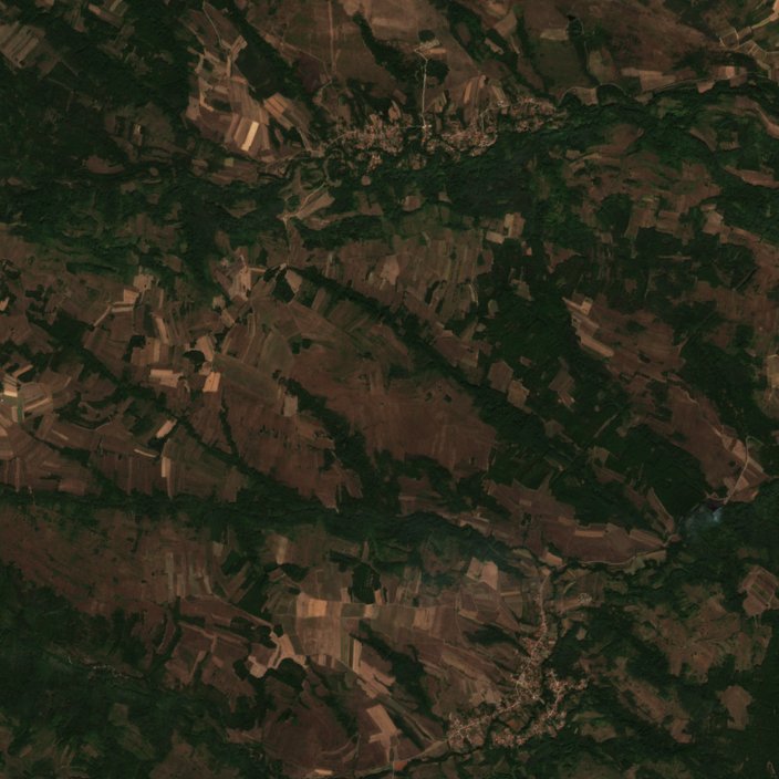 The area before the fire, September 9, 2026
