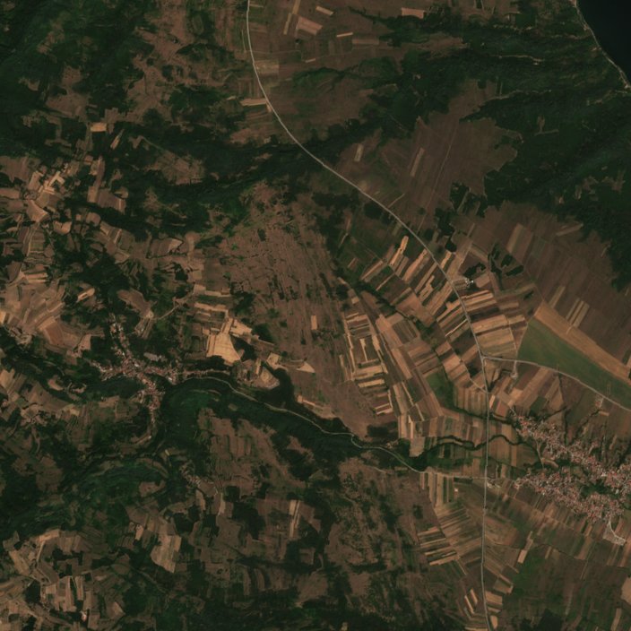 The area before the fire, August 22, 2026