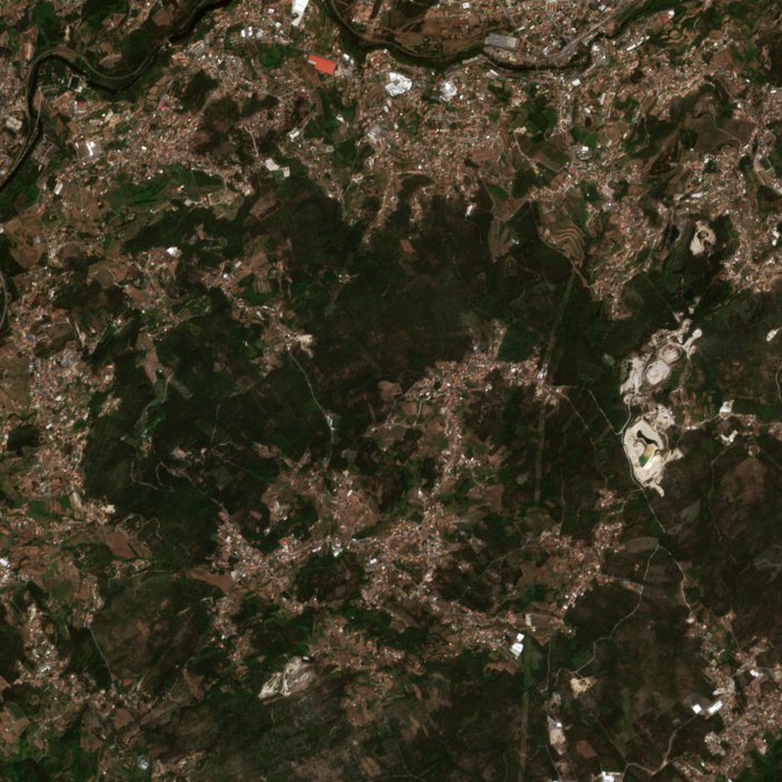The area before the fire, August 8, 2026