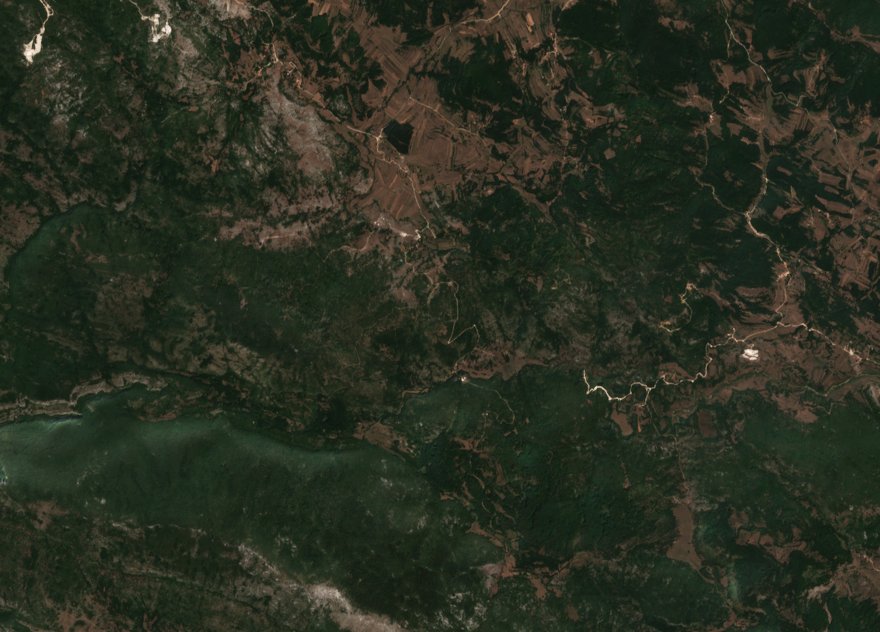 The area before the fire, August 21, 2026