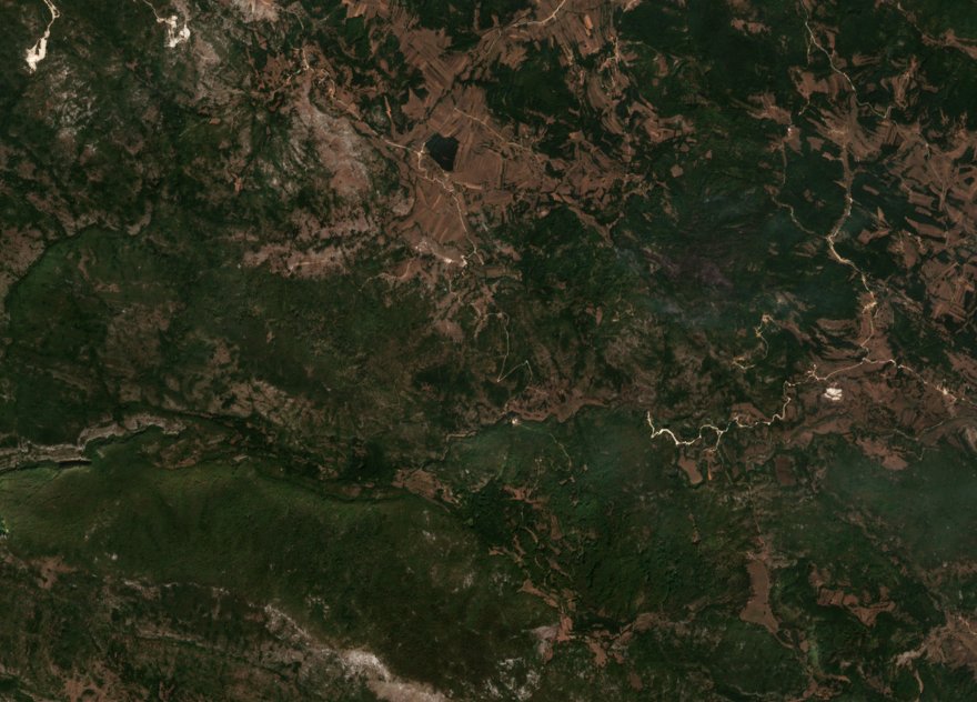 The area after the fire, September 5, 2026