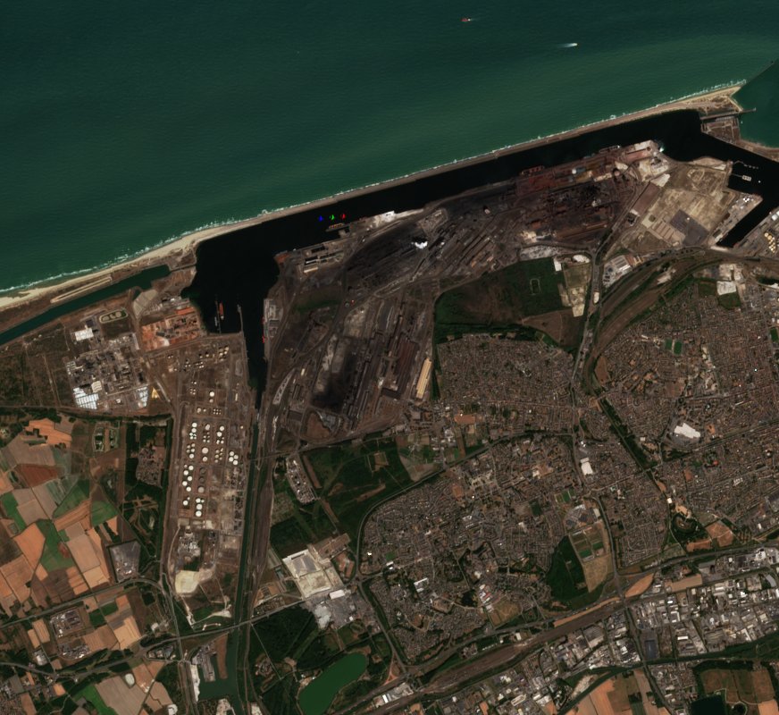 The area after the fire, August 12, 2026