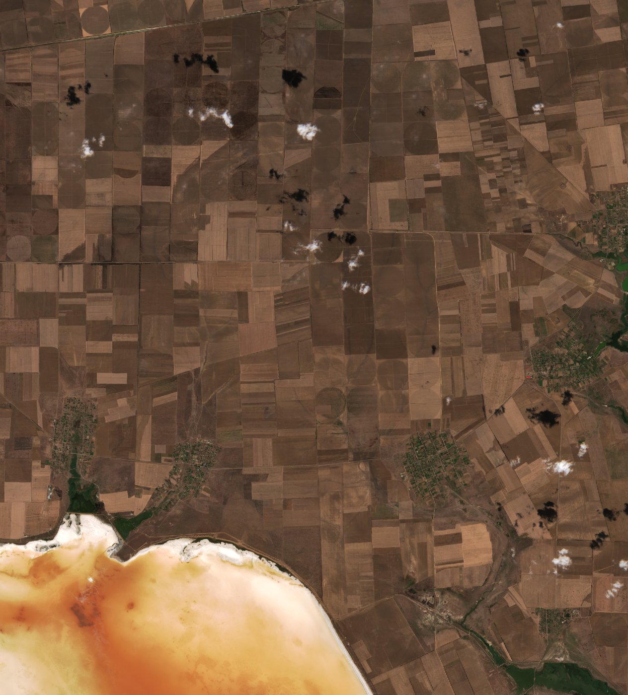 The area after the fire, September 9, 2026