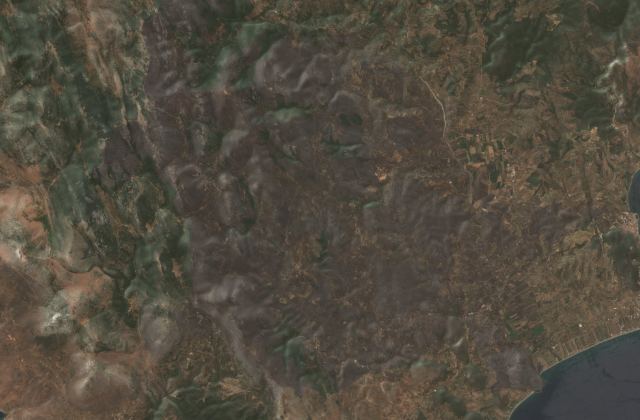 Satellite view near Oítilon