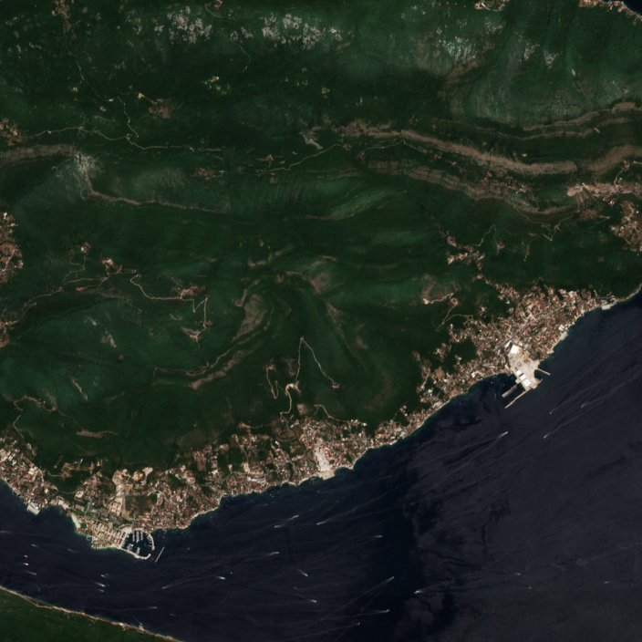 The area before the fire, August 1, 2026