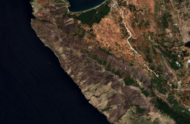 Satellite view near Orikum
