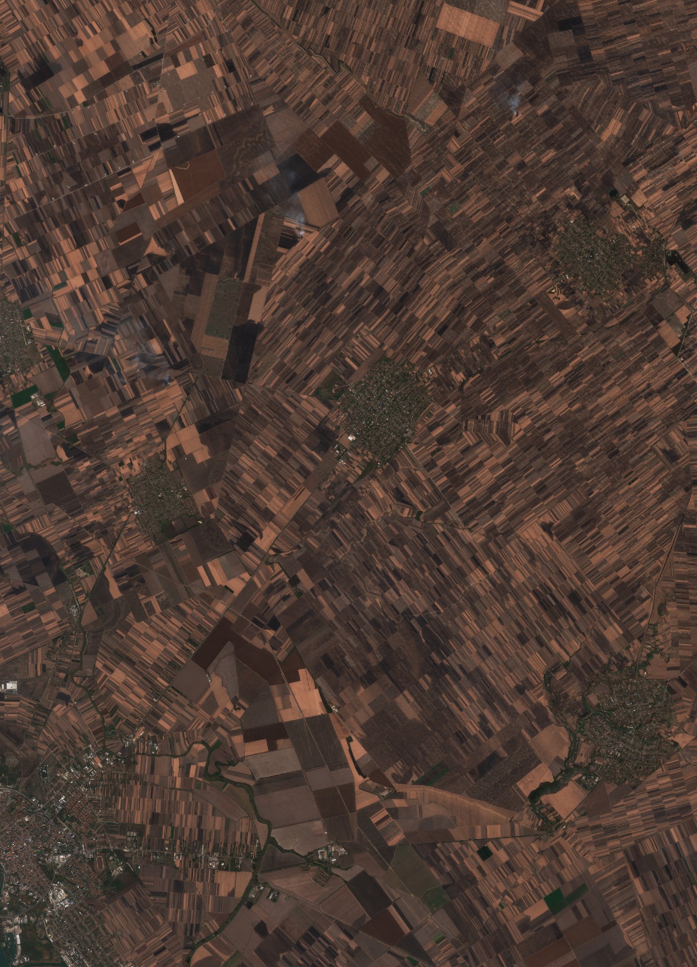 The area after the fire, October 27, 2019