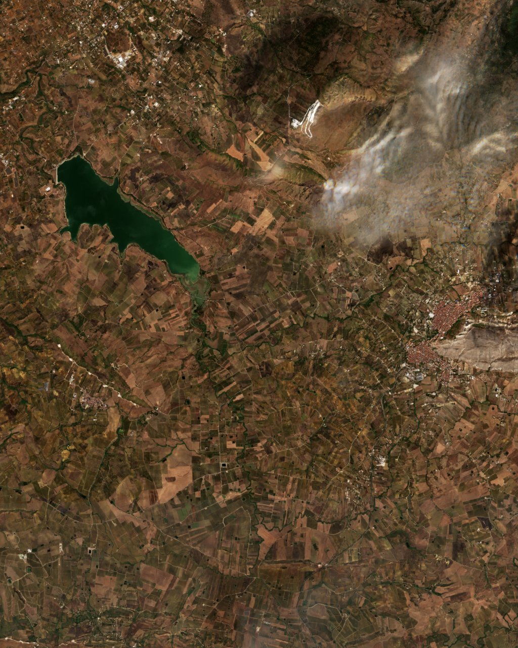 The area after the fire, September 11, 2026