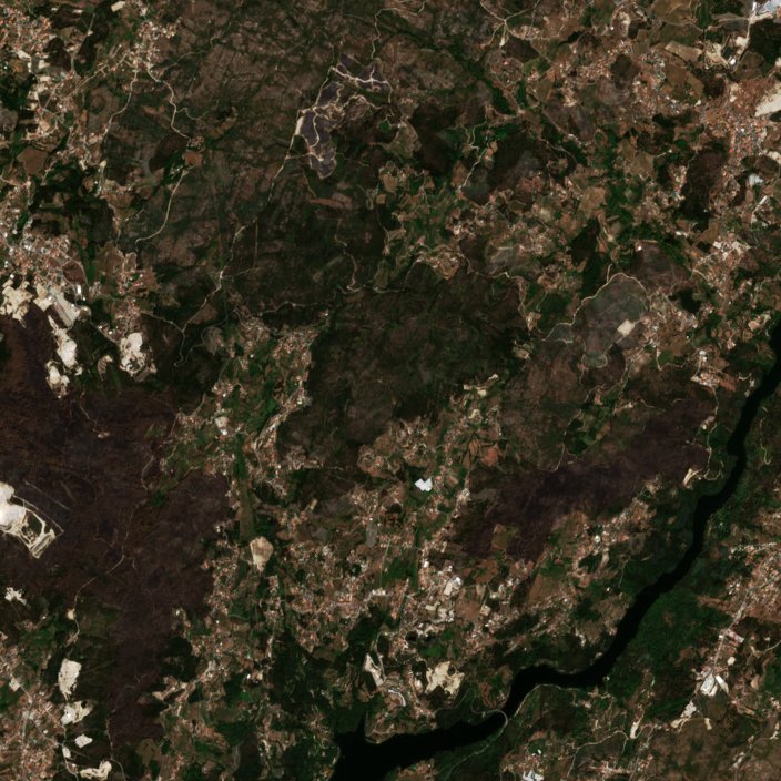 The area before the fire, August 6, 2026