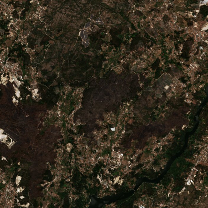 The area after the fire, August 21, 2026