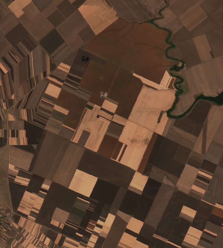 The area before the fire, September 10, 2020