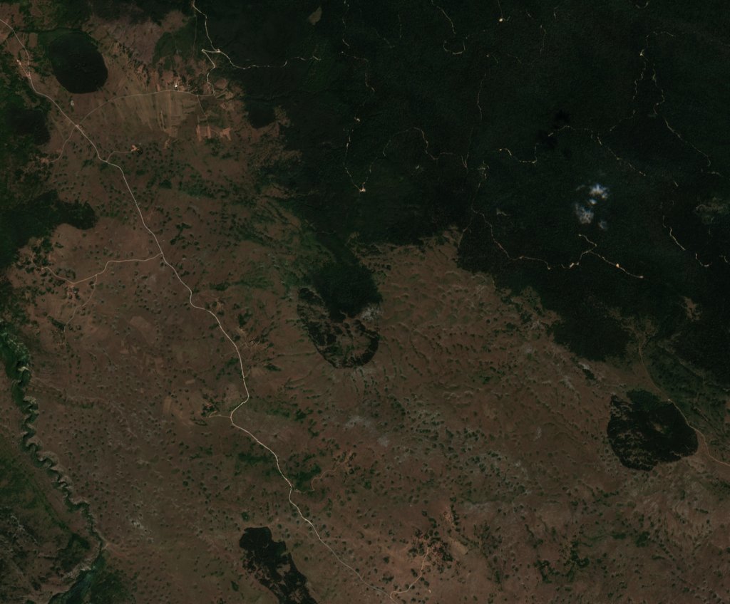 The area before the fire, August 24, 2026